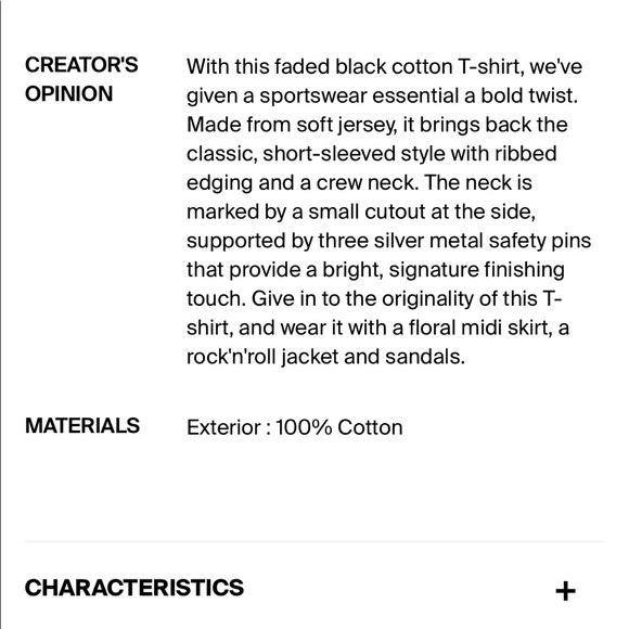 The Kooples Jersey & Pins T - Picture 4 of 10